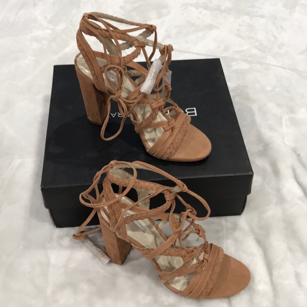 BCBG GENERATION BG-RONNY HEELED sandals size 8.5 M